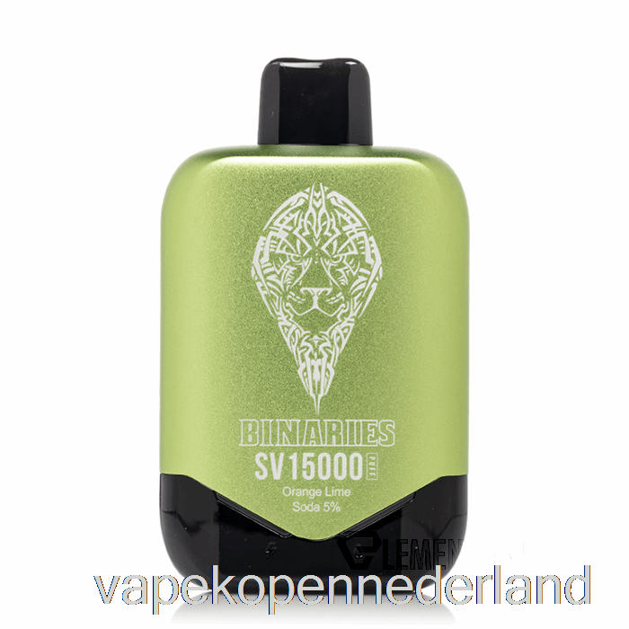 Elektronische Sigaret Vape Horizon Binaries Sv15000 Wegwerp Oranje Limoensoda